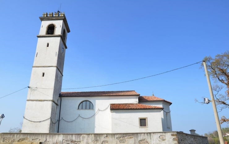 Church of St. Lenart in Dolnje Cerovo